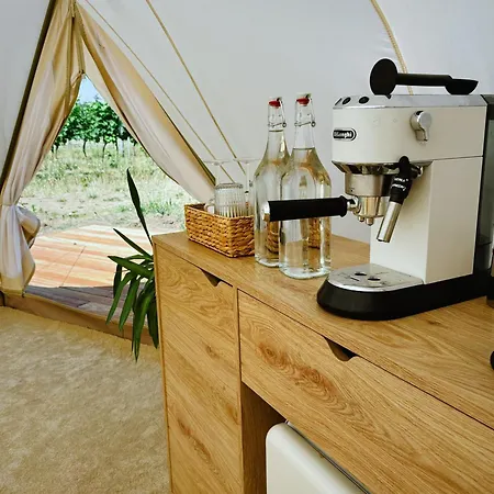 Luxussátor Mezi Vinicemi Glamp Valtice